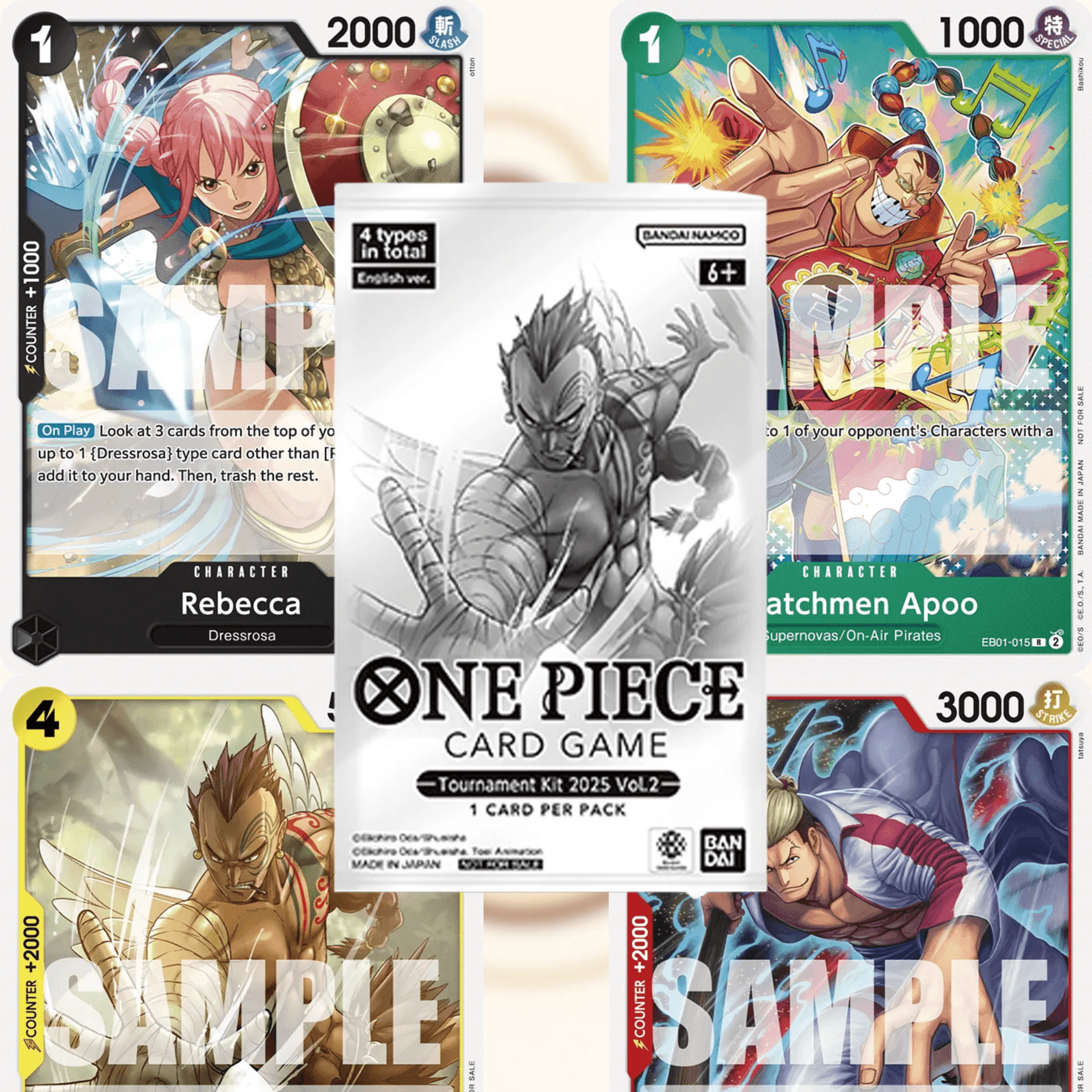 One Piece Tournament Pack 2025 Vol. 2