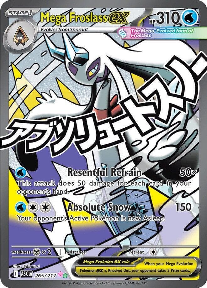 Mega Froslass ex Ascended Heroes 265