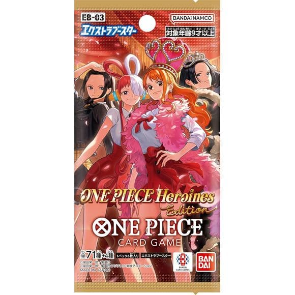 One Piece TCG: Japanese - Heroines Edition EB-03 Pack