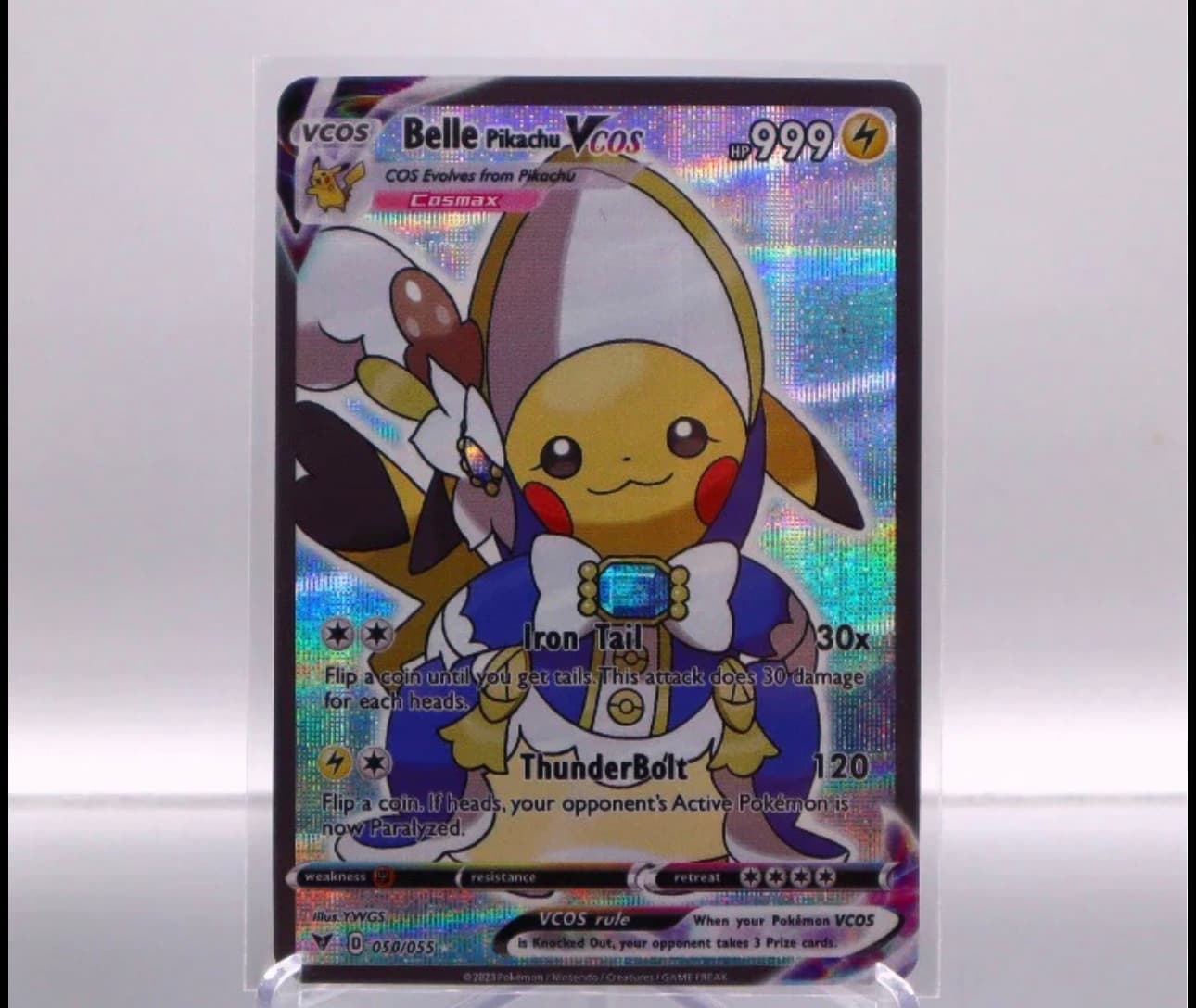 Belle Pikachu Custom Single