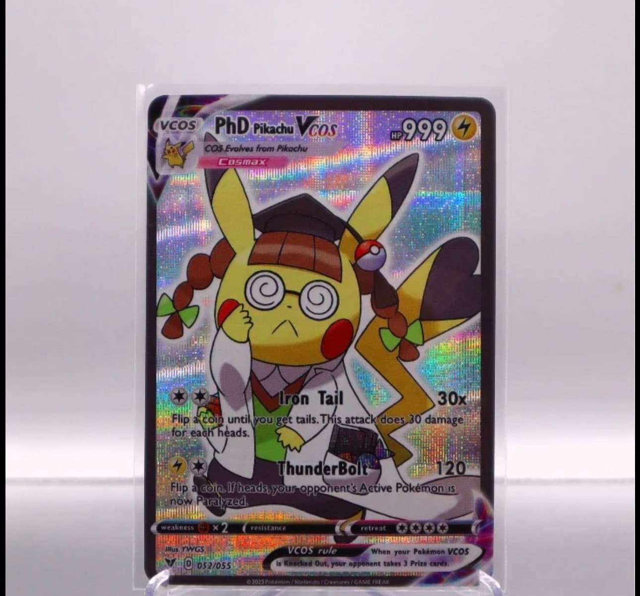 Ph.D. Pikachu Custom Single