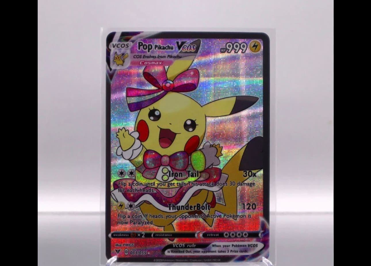 Pop Star Pikachu Custom Single