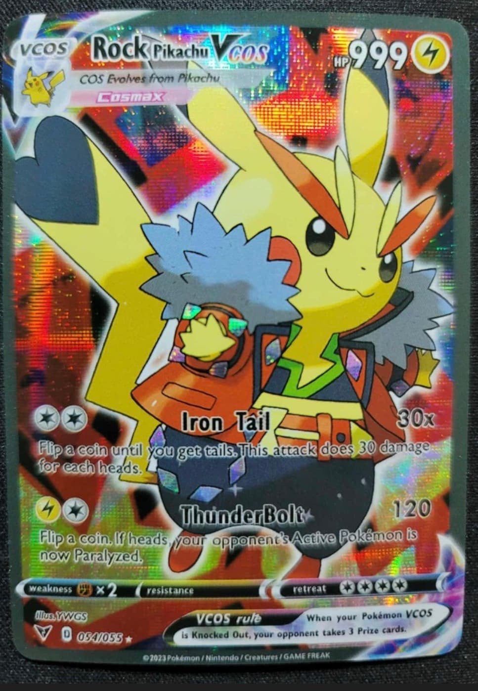 Rock Star Pikachu Custom Single